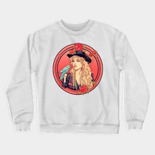 stevie nicks retro nature Crewneck Sweatshirt